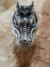 Load image into Gallery viewer, Stainless Steel &quot;Dragon&quot; Ring
