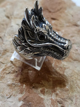 Load image into Gallery viewer, Stainless Steel &quot;Dragon&quot; Ring
