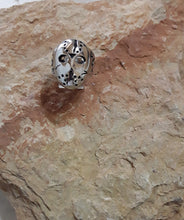 Load image into Gallery viewer, Stainless Steel &quot;Hockey Mask&quot; Ring
