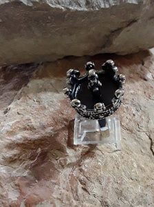 Stainless Steel *Elevated Crown* Ring