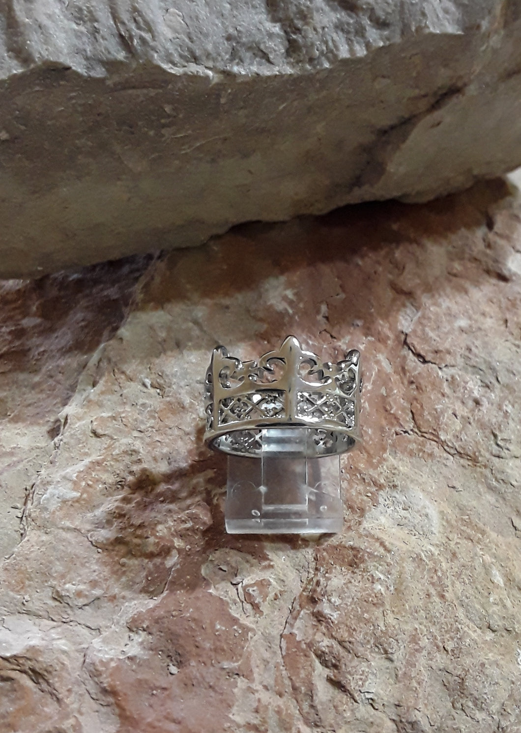 Stainless Steel *Crown* Ring